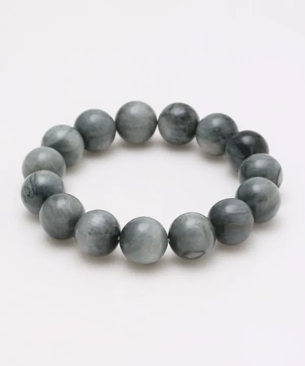 3A Grade 14mm White Tiger Eye Bracelet