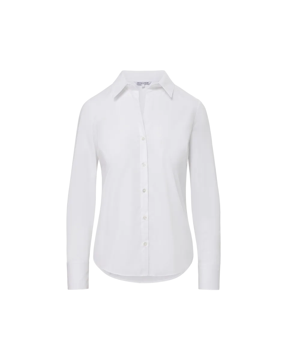 Amelia Cotton Button-Down Shirt