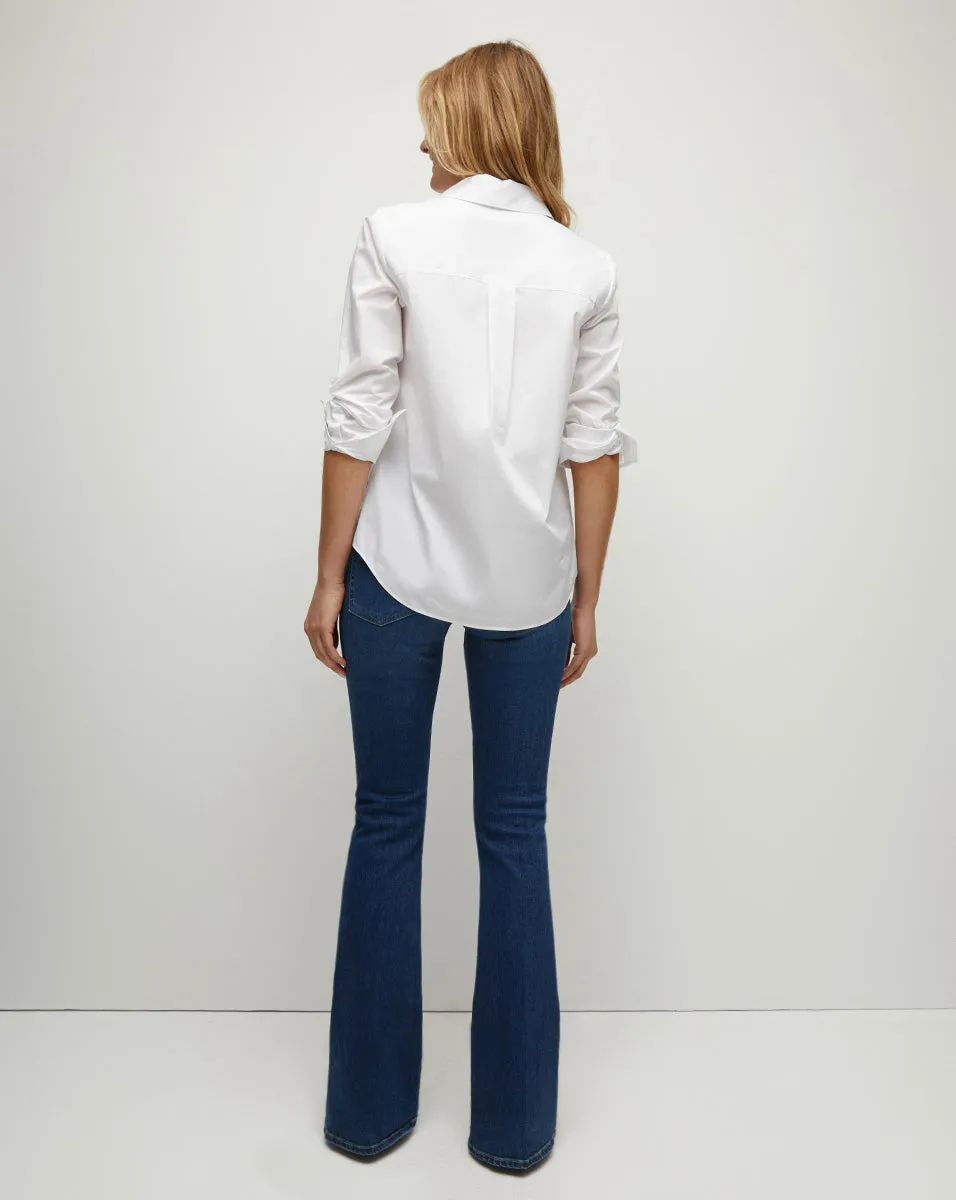 Amelia Cotton Button-Down Shirt