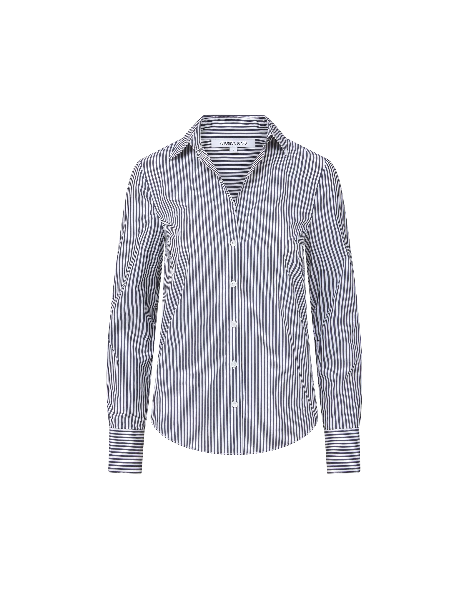 Amelia Striped Button-Down Shirt