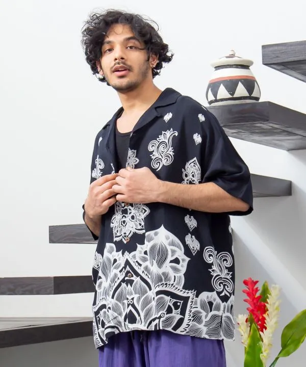 Amina x VORRUK Men's Asymmetry Shirt