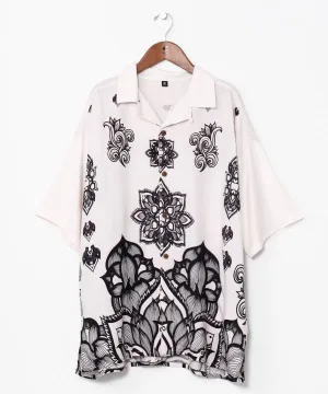 Amina x VORRUK Men's Asymmetry Shirt