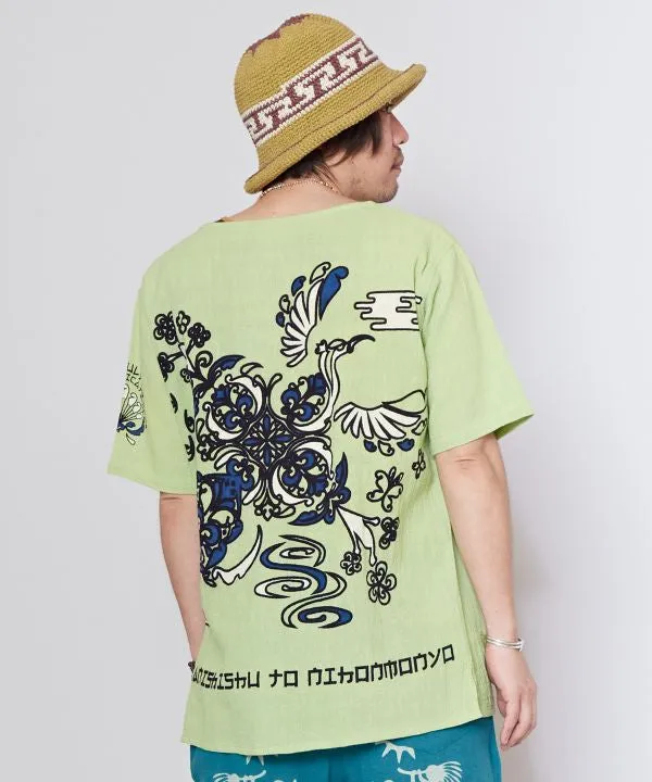 Amina x YOSUKE - Cotton Graphic Top