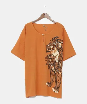 Amina x YOSUKE - Cotton Graphic Top