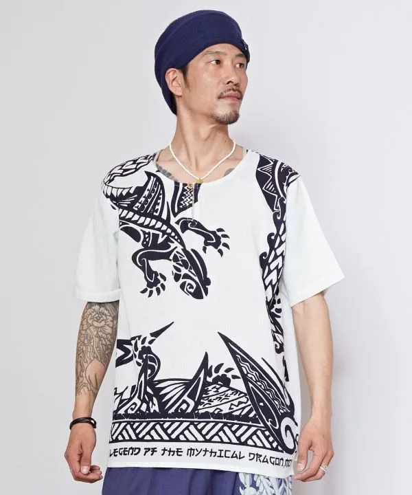 Amina x YOSUKE - Cotton Graphic Top