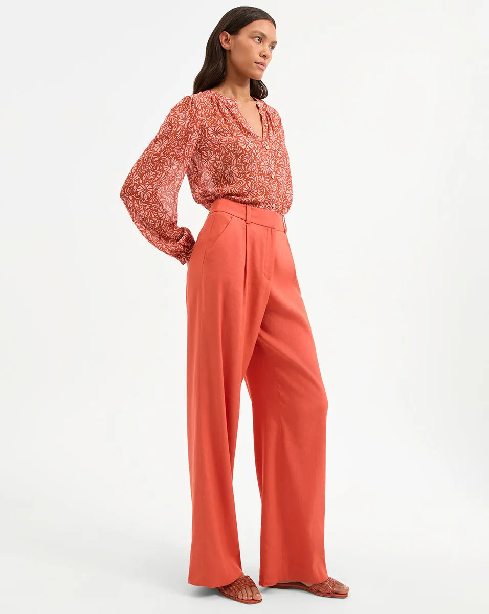 Ashlynn Silk Blouse