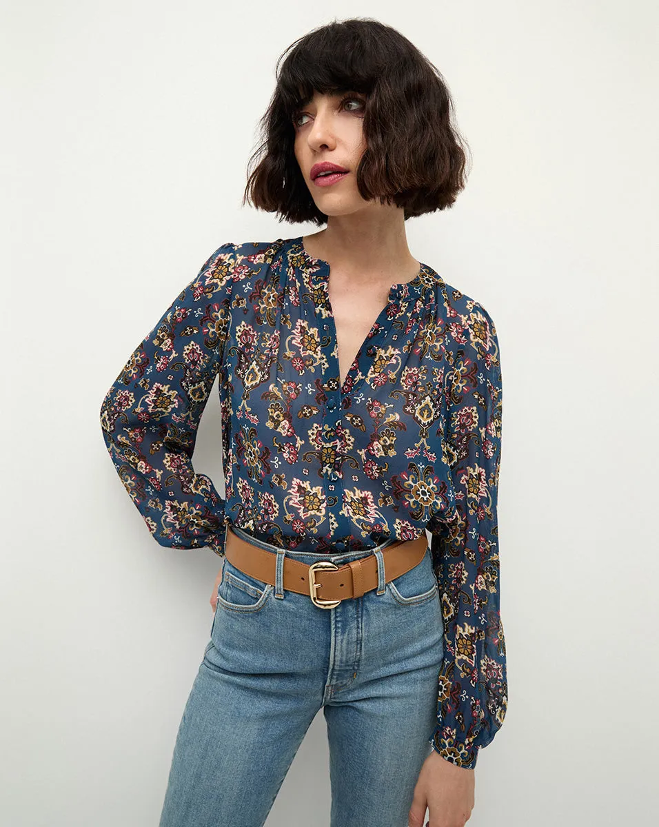 Ashlynn Silk Blouse