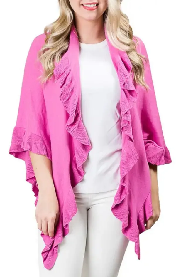 Ava Ruffle Wrap