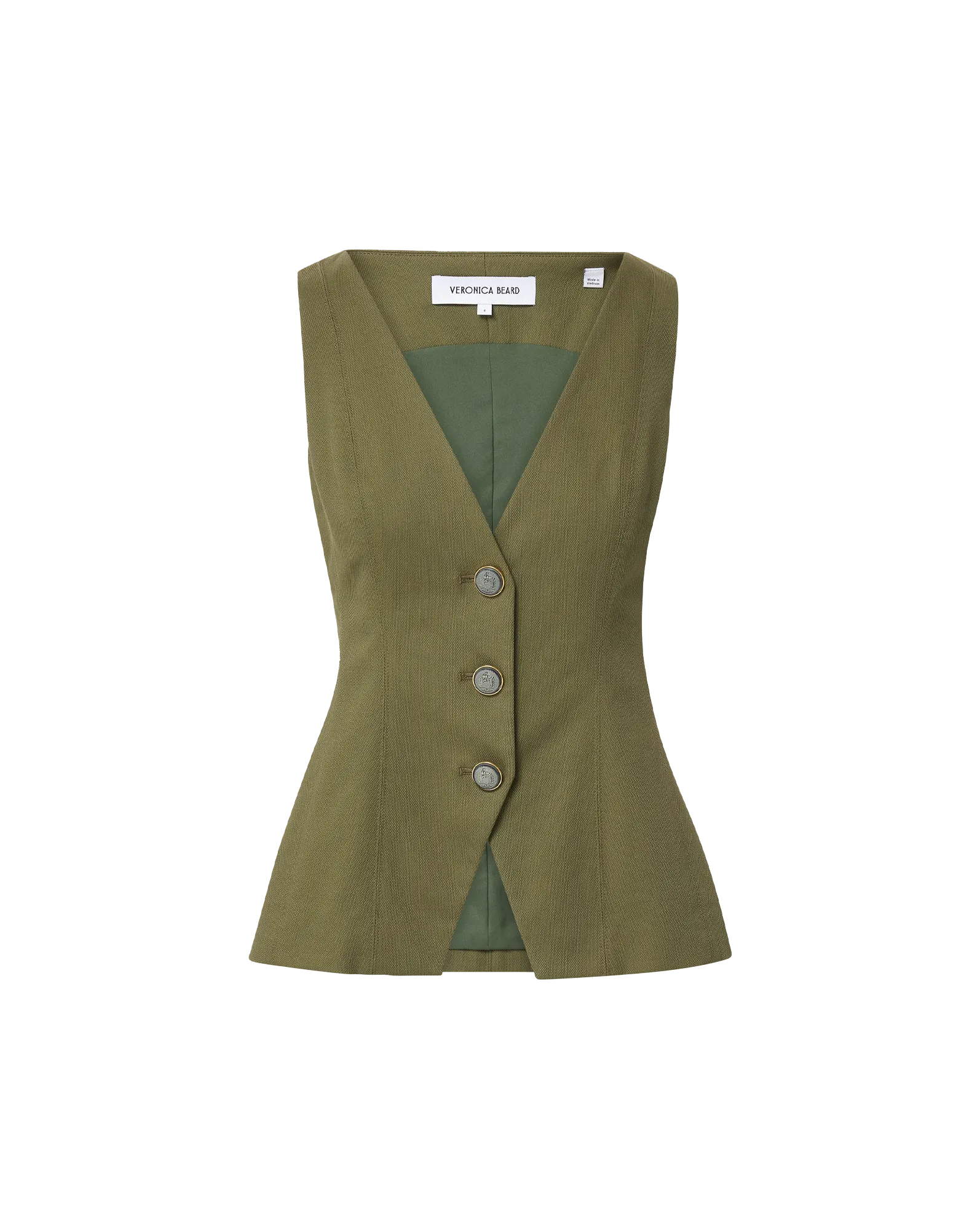 Avalina Button-Up Vest