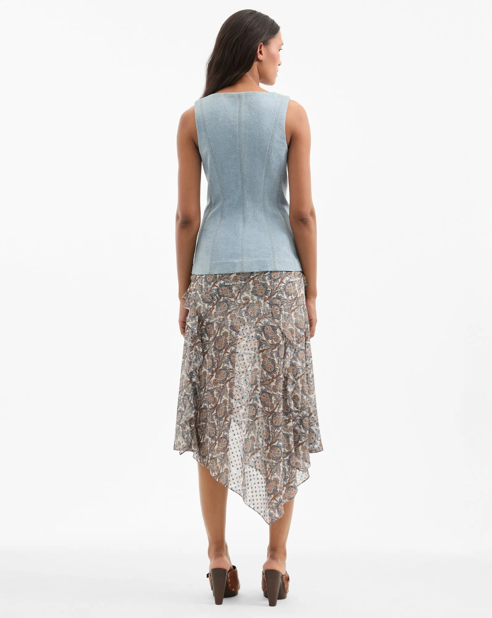Avalina Denim Vest