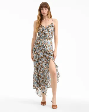 Avenel Silk Midi Dress