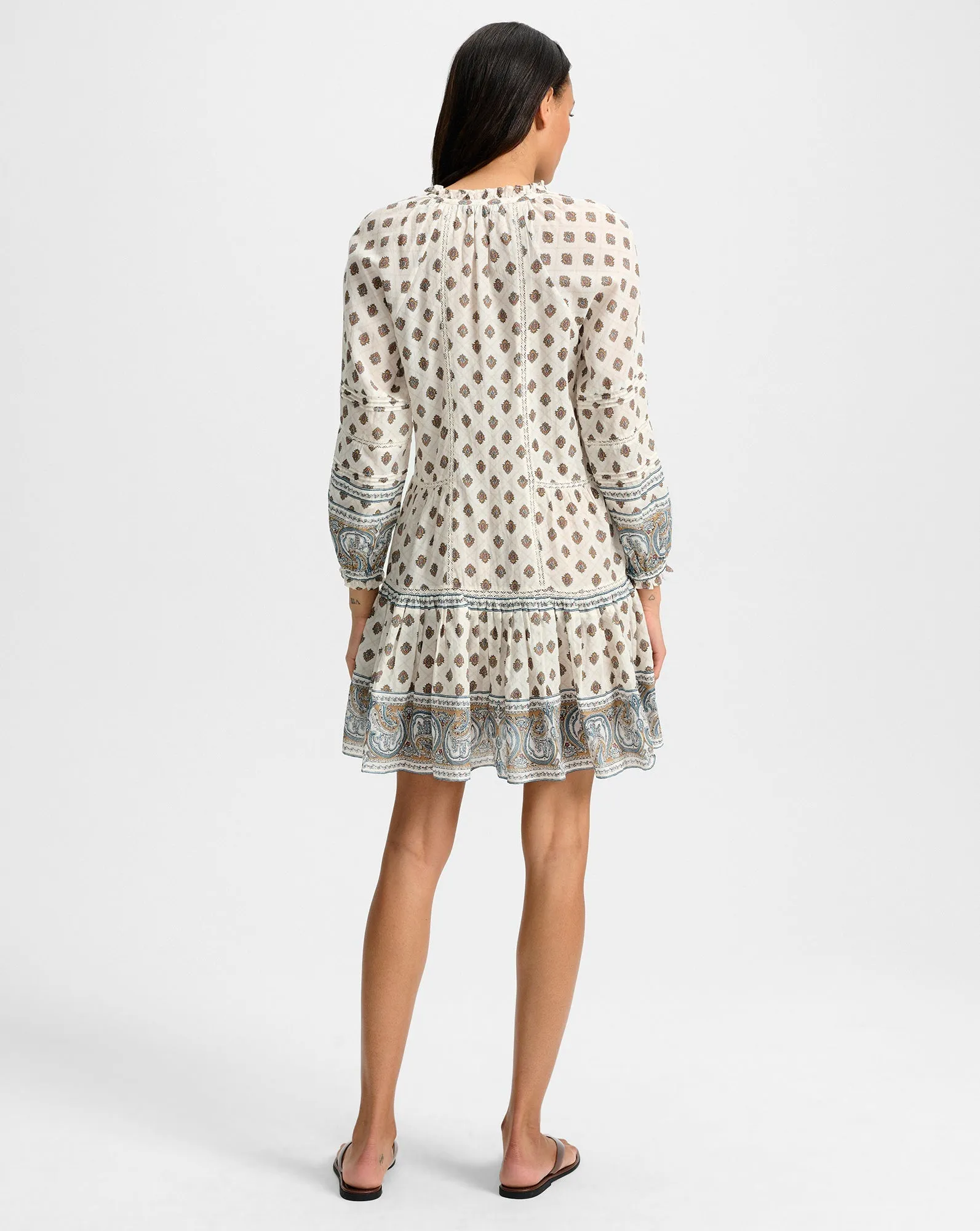 Belissa Paisley Mini Dress
