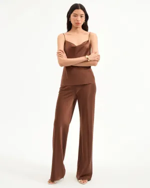 Billie Stretch-Silk Pant