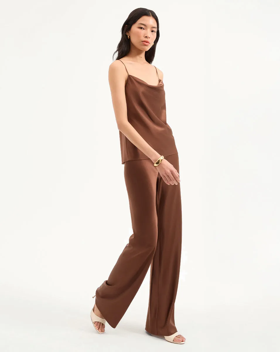 Billie Stretch-Silk Pant