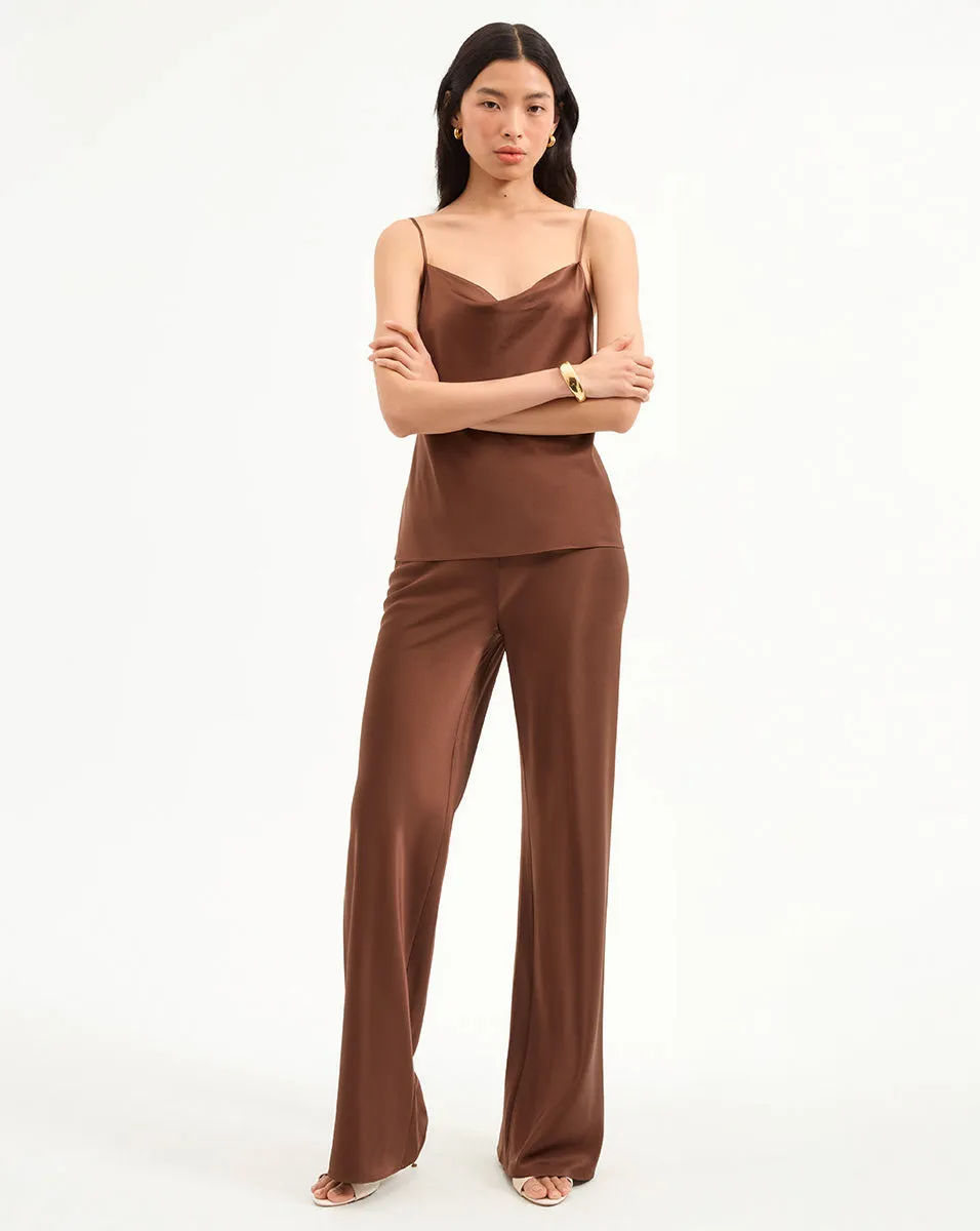 Billie Stretch-Silk Pant