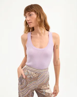 Birke Cashmere Scoopneck Tank Top