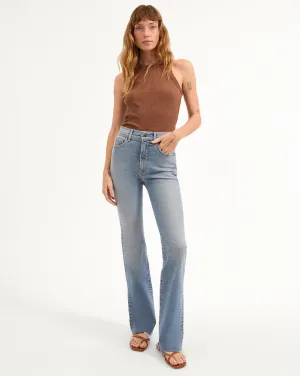 Cameron Raw Hem Bootcut Jean