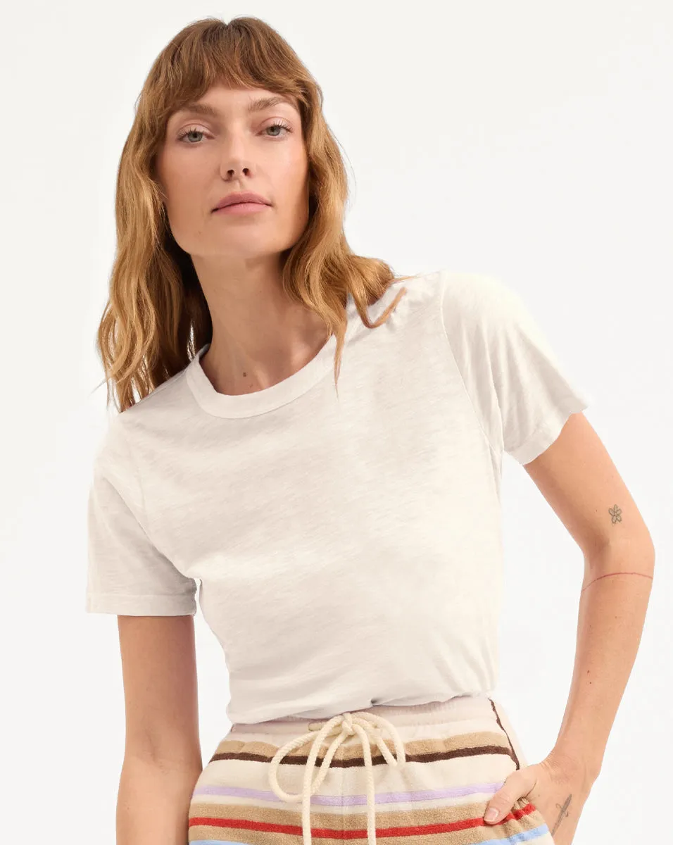 Carla Cotton Crewneck T-Shirt