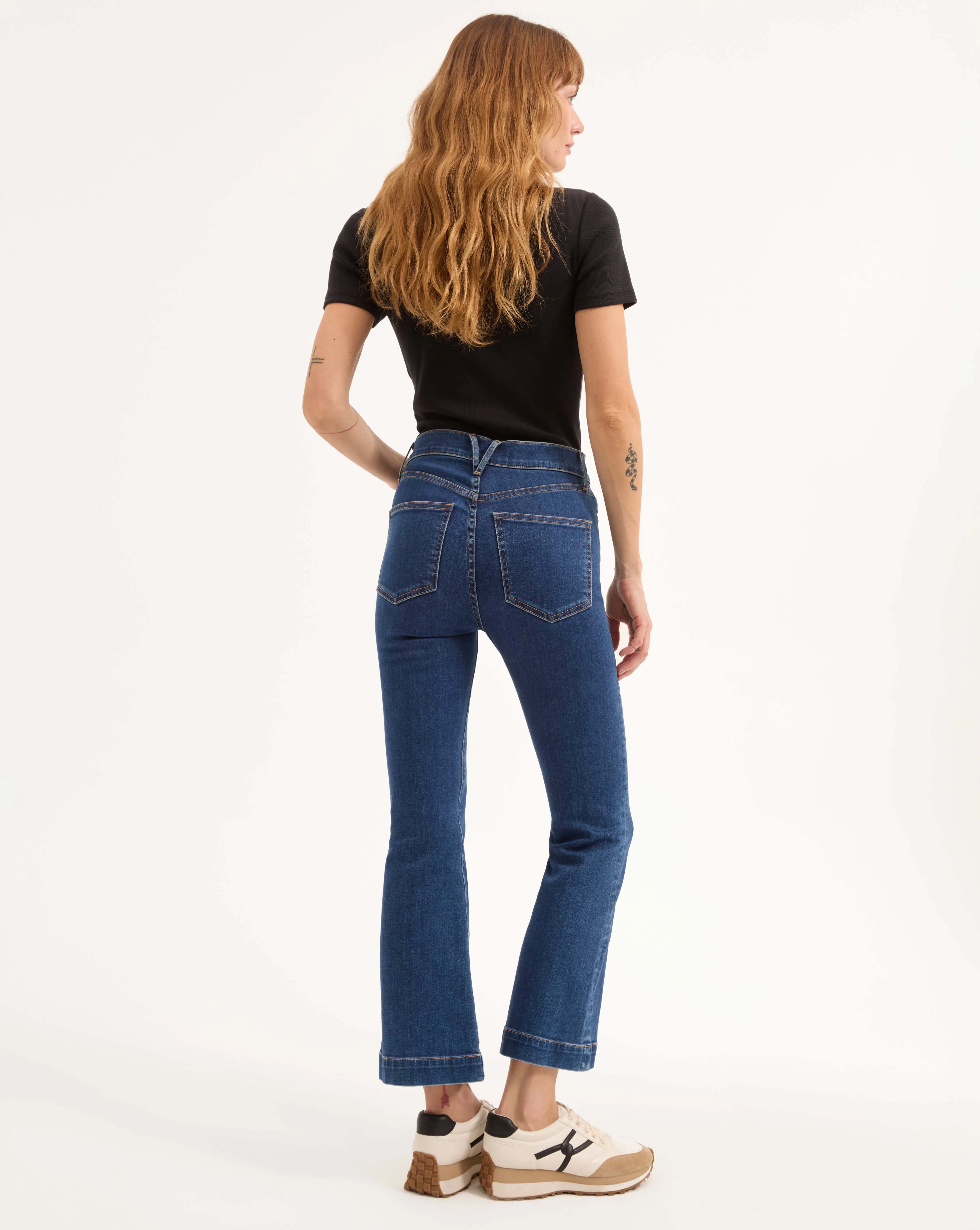 Carson Kick-Flare Jean