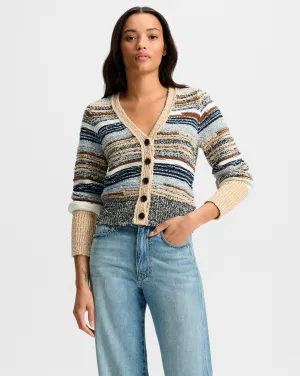 Cecily Wool-Blend Cardigan?