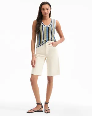 Charlotte Longline Denim Short
