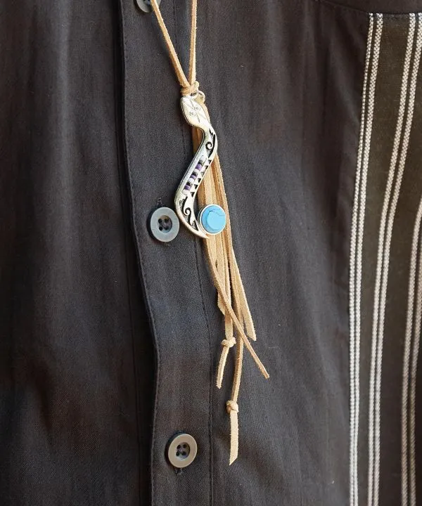 Coexist with Nature Inlay Necklace