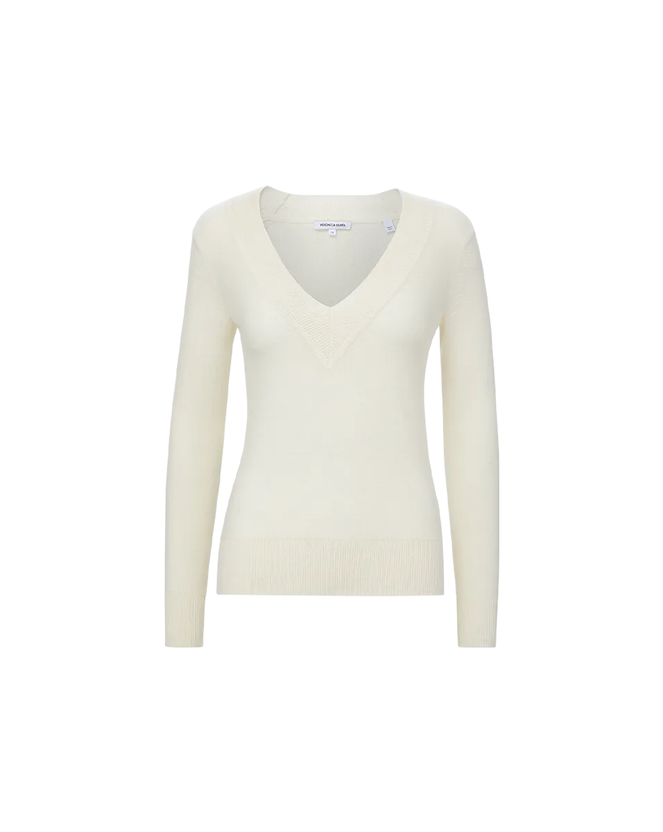 Coleta V-Neck Cashmere Sweater