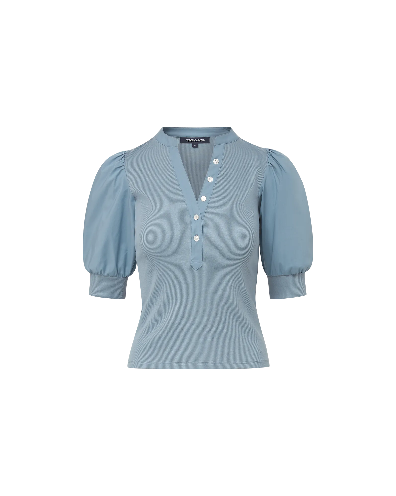 Coralee Puff-Sleeve T-Shirt