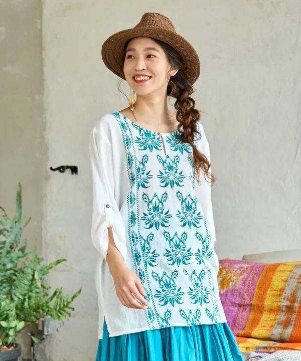 Cotton Crepe Kurta Top