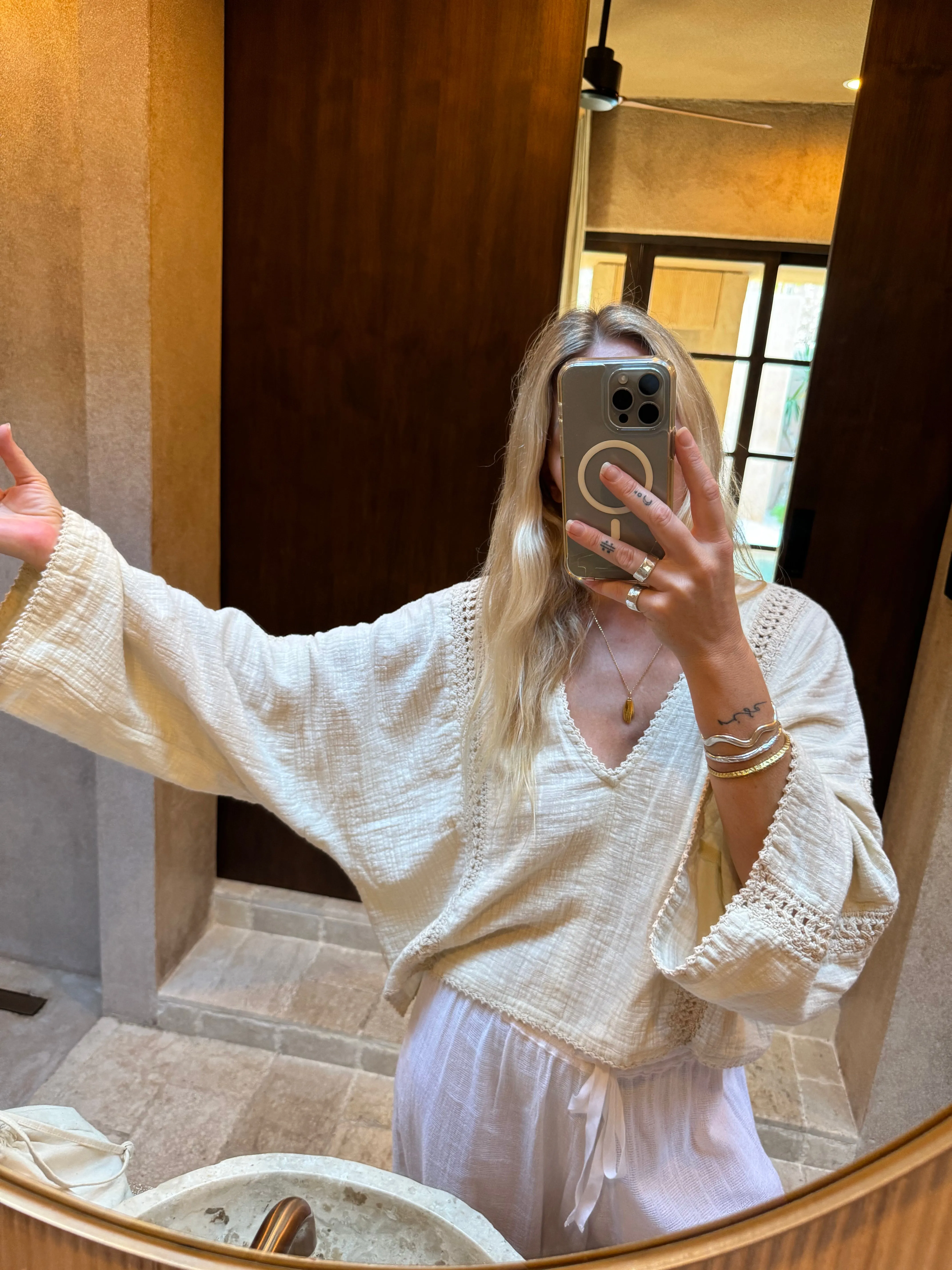 CRYSTAL VISIONS TOP - NATURAL