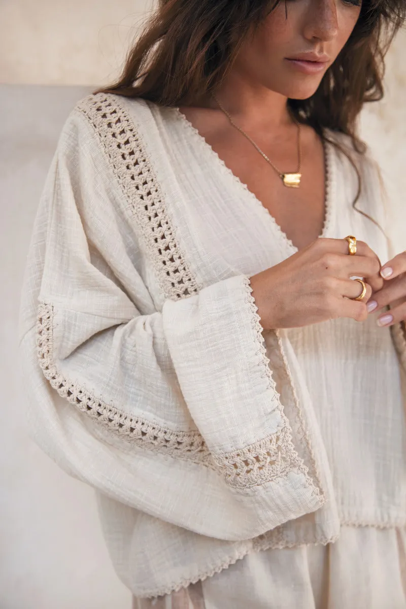 CRYSTAL VISIONS TOP - NATURAL