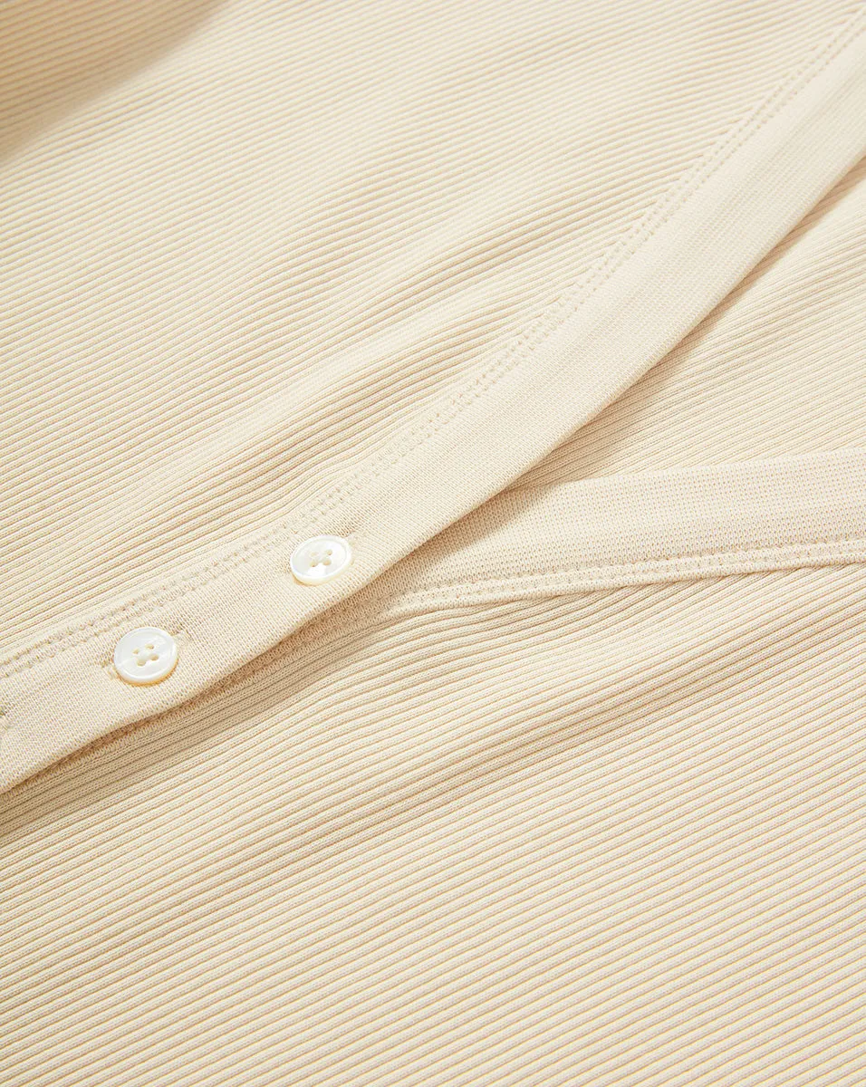 Dekalb Ribbed Henley T-Shirt