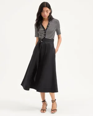 Delise Mixed Media Dress