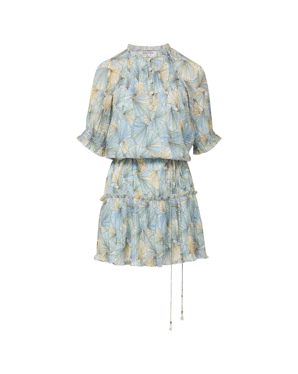 Dorrie Pleated Mini Dress