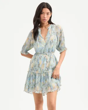 Dorrie Pleated Mini Dress