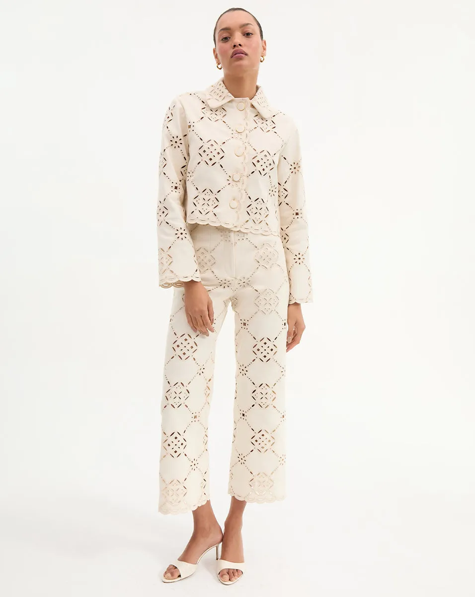 Dova Eyelet Pant