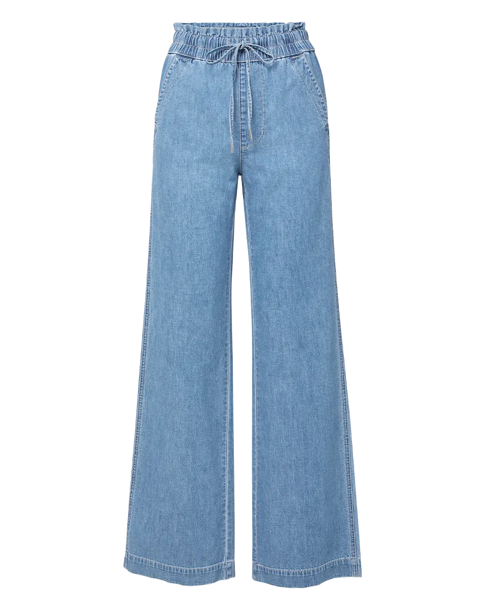 Dunford Wide-Leg Drawstring Pant
