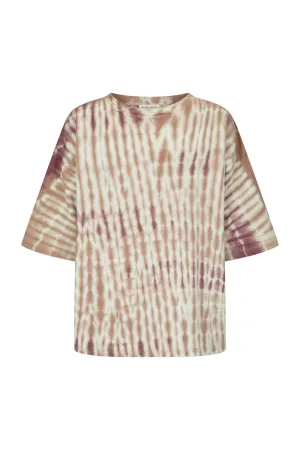 DUSK SKY HEMP TEE - MAUVE