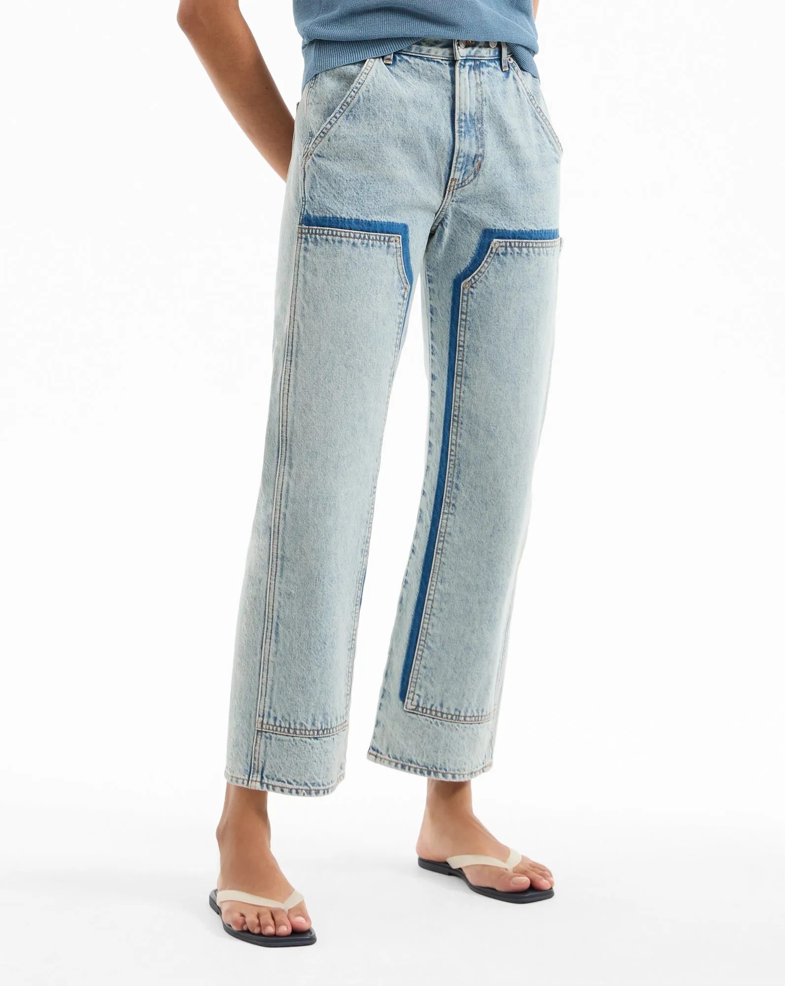 Dylan Straight-Leg Jeans