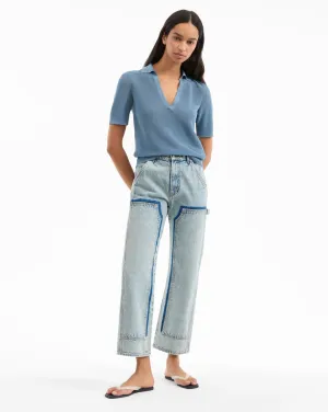 Dylan Straight-Leg Jeans