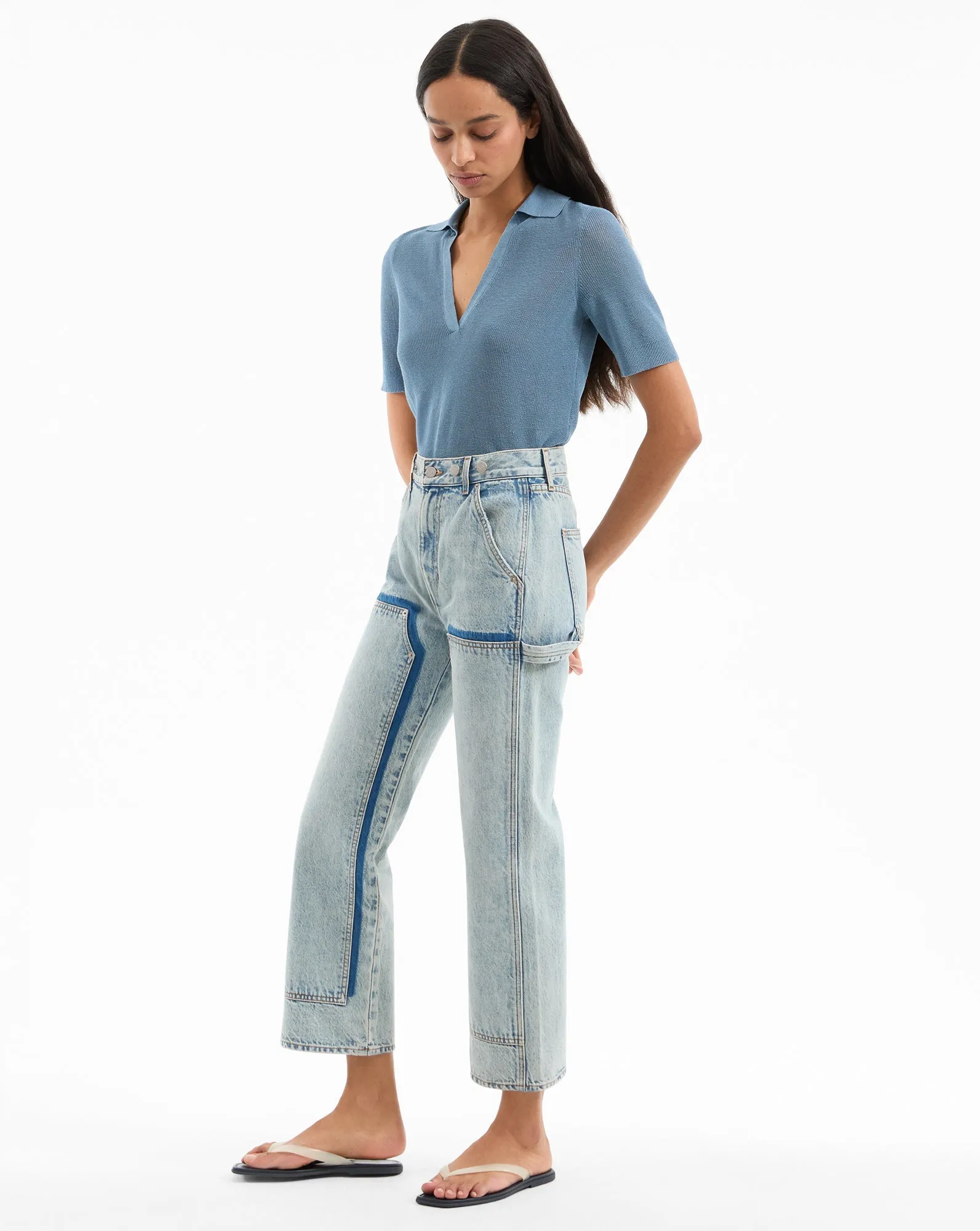 Dylan Straight-Leg Jeans