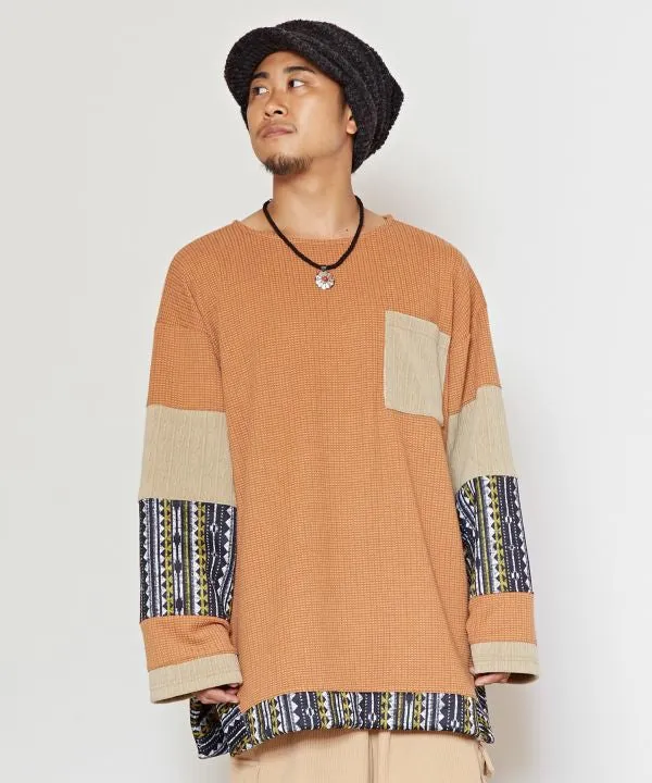 Easygoing Patchwork Top