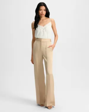 Edia Satin Wide-Leg Pant