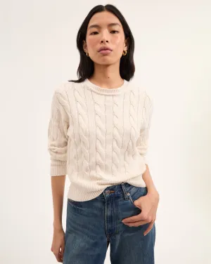 Eleanor Cable Knit Pullover