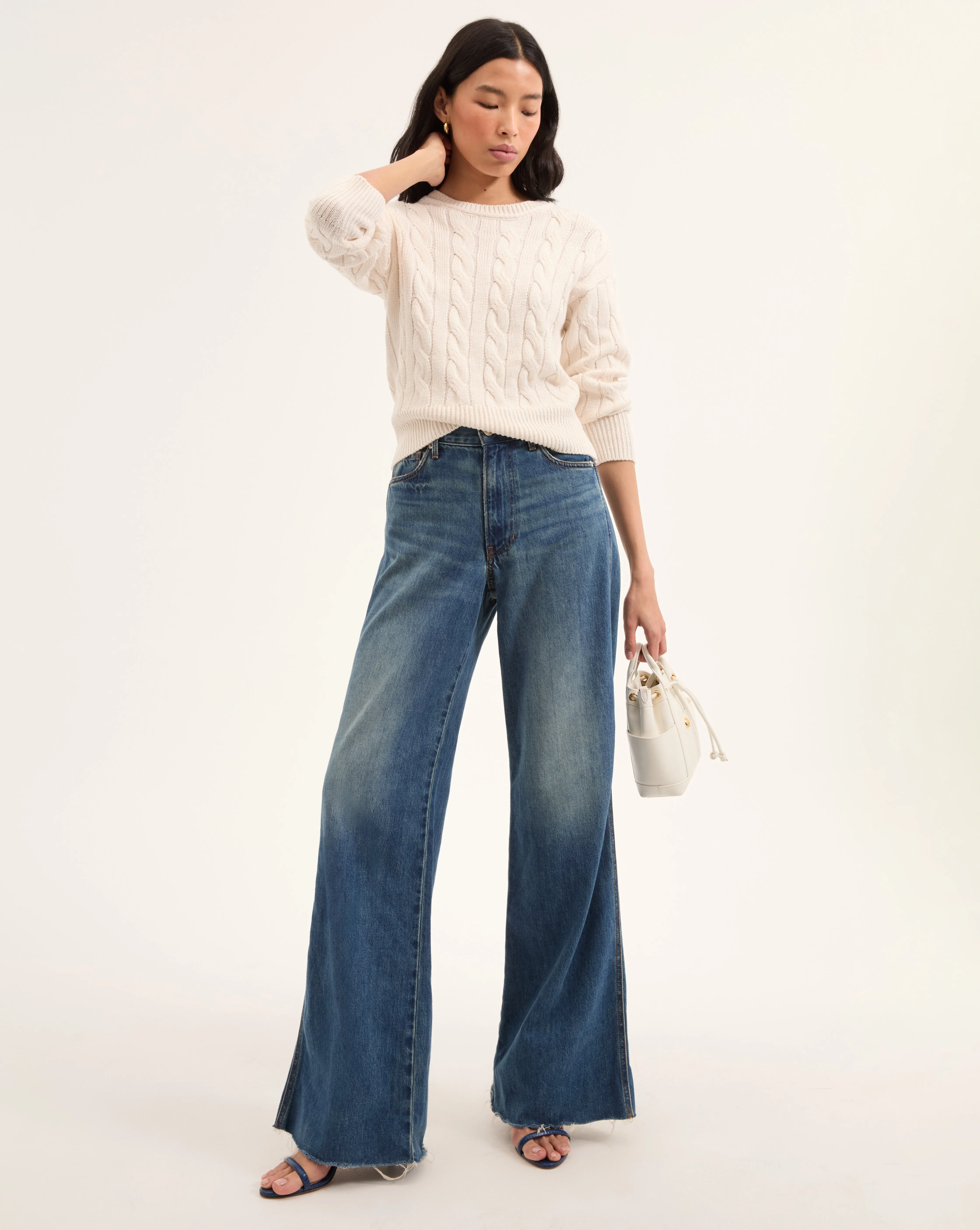 Eleanor Cable Knit Pullover