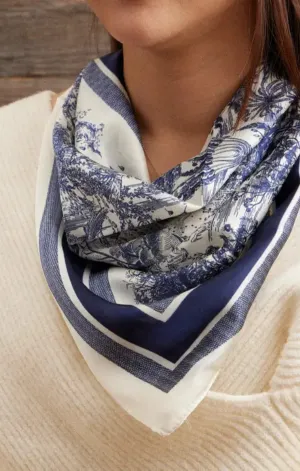 Elegant All-in-one Silk Scarf