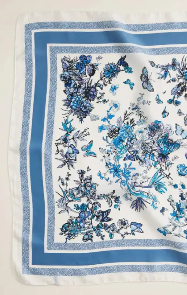 Elegant All-in-one Silk Scarf