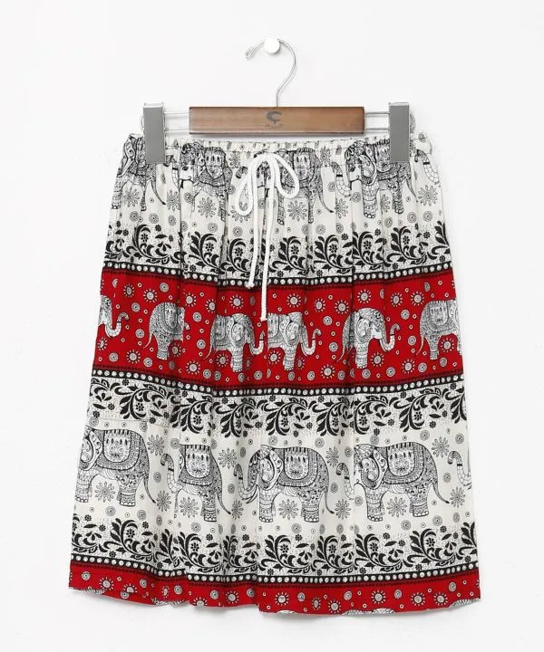 Elephant Print Shors
