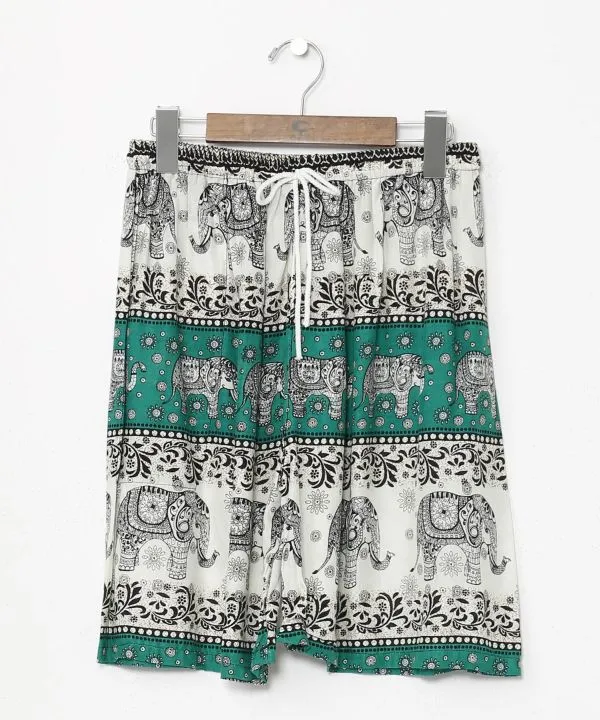 Elephant Print Shors