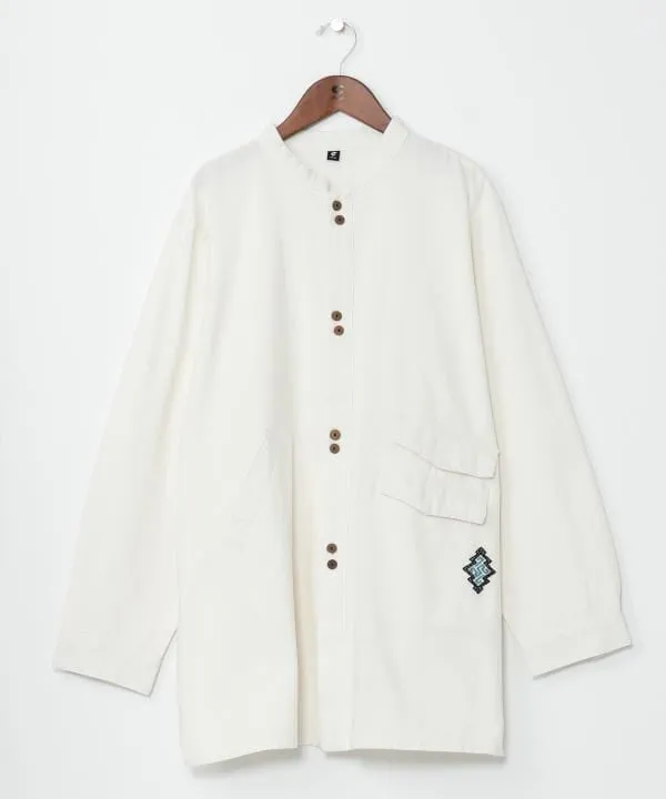 Embroidered Cotton Shirt